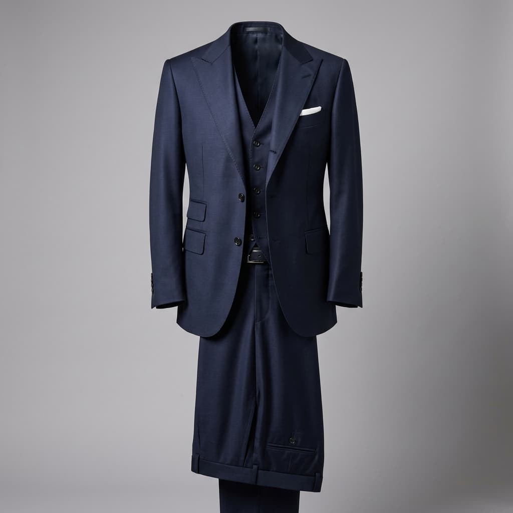 Navy Three-Piece