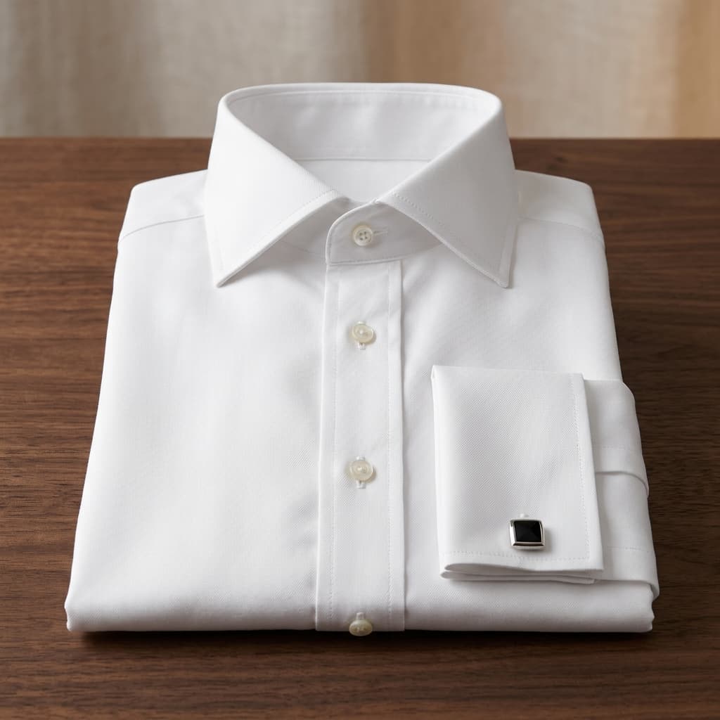 White Luxury Business Shirt